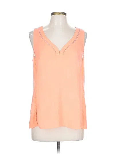 Pre-owned Nanette Lepore Sleeveless Blouse In Orange