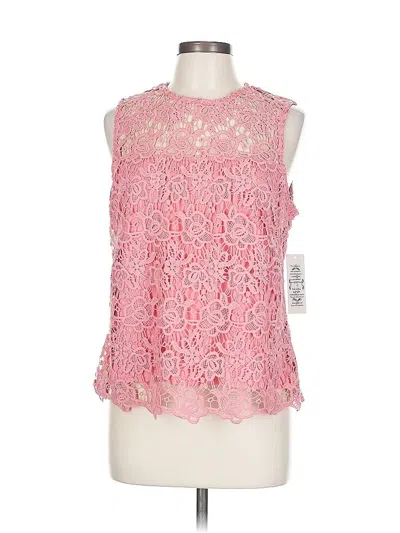Pre-owned Nanette Lepore Sleeveless Blouse In Pink