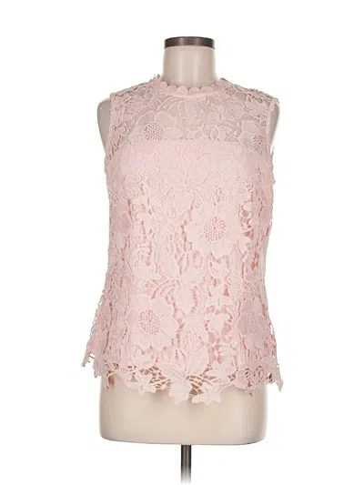 Pre-owned Nanette Lepore Sleeveless Blouse In Pink