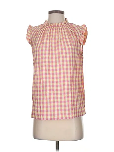 Pre-owned Nanette Lepore Sleeveless Blouse In Pink