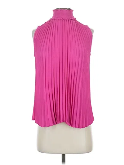 Pre-owned Nanette Lepore Sleeveless Blouse In Pink