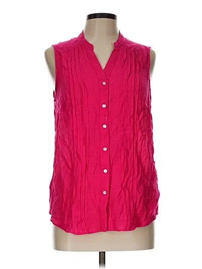 Pre-owned Nanette Lepore Sleeveless Blouse In Pink