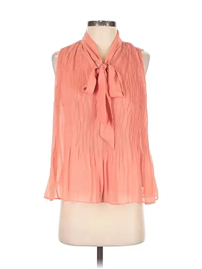 Pre-owned Nanette Lepore Sleeveless Blouse In Pink