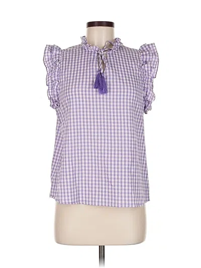 Pre-owned Nanette Lepore Sleeveless Blouse In Purple