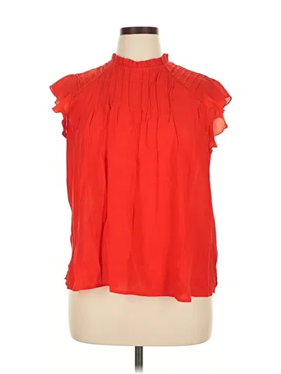 Pre-owned Nanette Lepore Sleeveless Blouse In Red