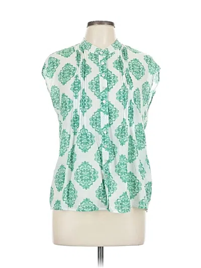 Pre-owned Nanette Lepore Sleeveless T-shirt In Green