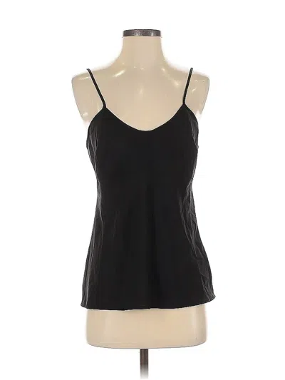 Pre-owned Nanette Lepore Sleeveless Top Black Halter Neckline Tops