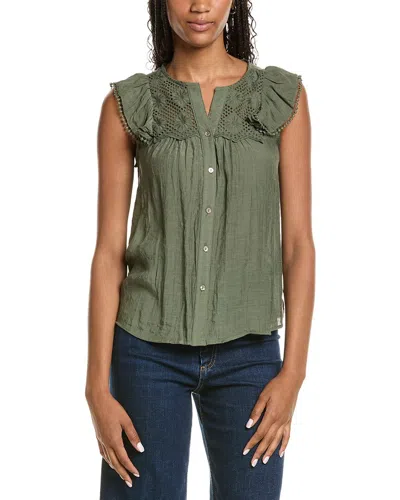 Nanette Lepore Sleeveless Top In Green