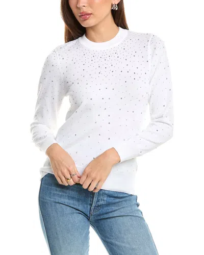 Nanette Lepore Nanette  Studded Sweater In Green