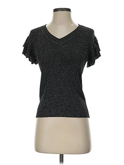 Pre-owned Nanette Lepore Sweater Vest In Gray