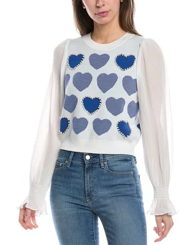 Nanette Lepore Sweater In White