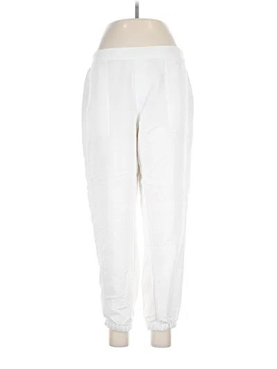 Pre-owned Nanette Lepore Sweatpants In White