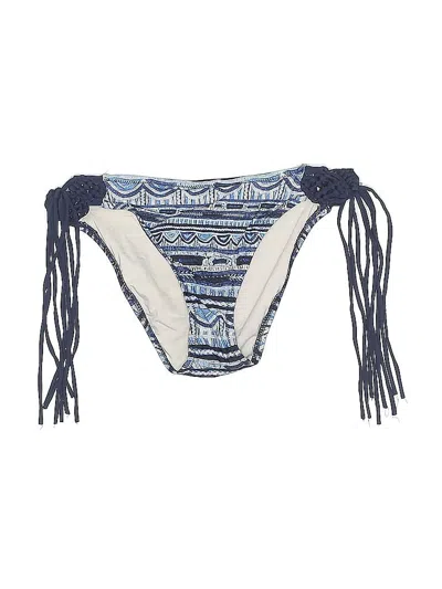 Pre-owned Nanette Lepore Swimsuit Bottoms In Blue