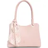 Nanette Lepore Sybil Braided Handle Shoulder Bag In Rosewater - Cabana Stripe