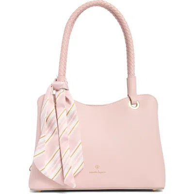 Nanette Lepore Sybil Braided Handle Shoulder Bag In Rosewater - Cabana Stripe