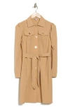Nanette Lepore Nanette  Midi Shirtdress In Hazelnut
