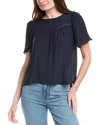 Nanette Lepore Gathered Top In Multi