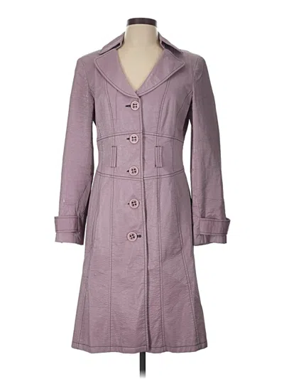Pre-owned Nanette Lepore Trenchcoat In Pink
