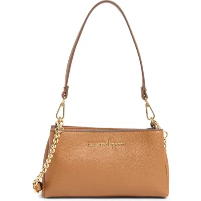 Nanette Lepore Triple Section Crossbody Bag In Brown