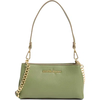 Nanette Lepore Triple Section Crossbody Bag In Green