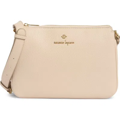 Nanette Lepore Triple Section Crossbody Bag In Pink