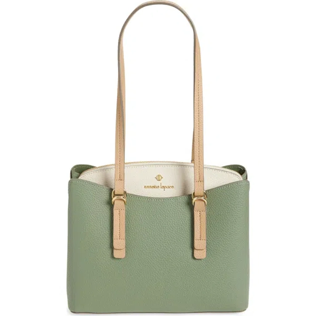 green nanette lepore tote bag