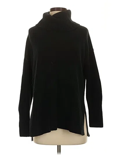Pre-owned Nanette Lepore Turtleneck Sweater In Black