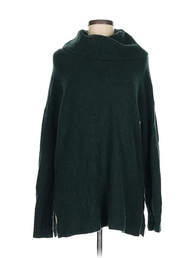 Pre-owned Nanette Lepore Turtleneck Sweater In Green