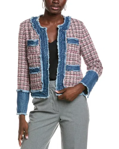 Nanette Lepore Tweed Jacket In Multi