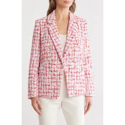 Nanette Lepore Two-button Bouclé Tweed Blazer