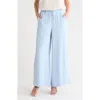 Nanette Lepore Wide Leg Pull-on Pants In Blue