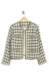 Nanette Lepore Knit Jacket In Black