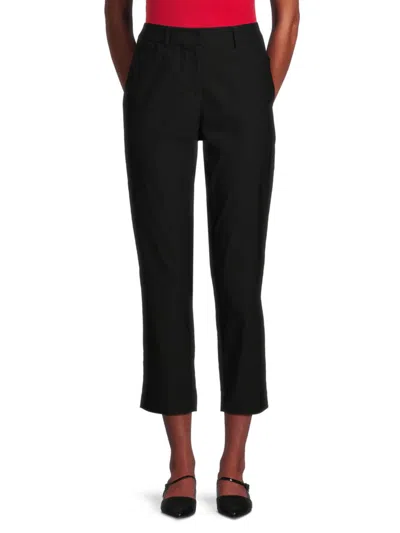 Nanette Lepore Women's Ankle Pencil Pants In Very Black