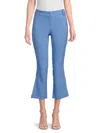 Nanette Lepore Women's Cropped Flare Pants In Cayman Blue