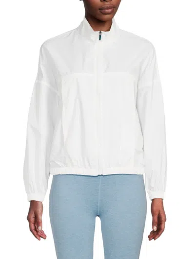Nanette Lepore Women's Dolman Track Jacket In Lucent White