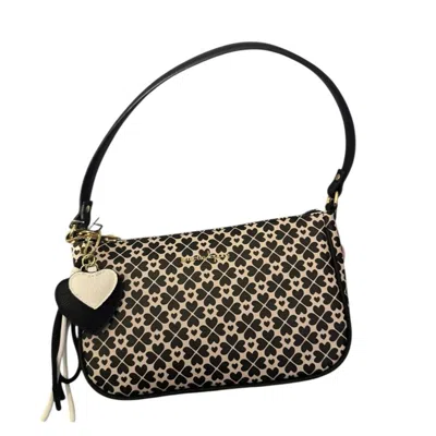 Nanette Lepore Women's Elegant Patterned Bag In Black And Cream In White