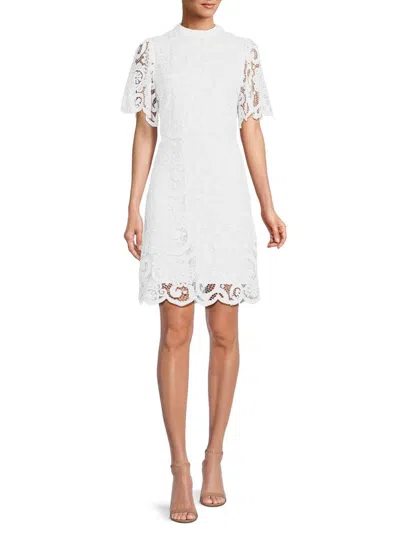 Nanette Lepore Women's Lace Dress In White