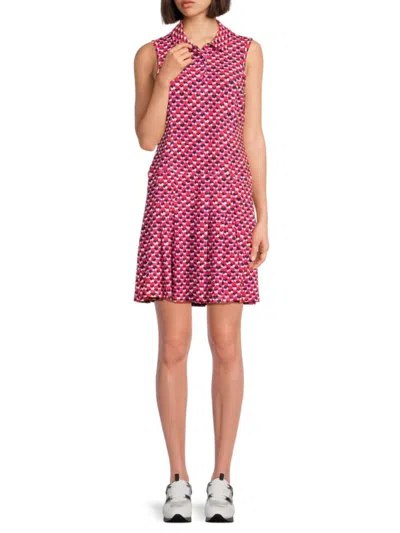 Nanette Lepore Women's Princess Printed Polo Dress In Red