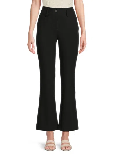 Nanette Lepore Nanette  Women's Solid Bootcut Pants In Very Black