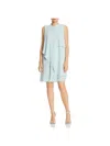 Nanette Lepore Womens Tiered Short Mini Dress In Multi