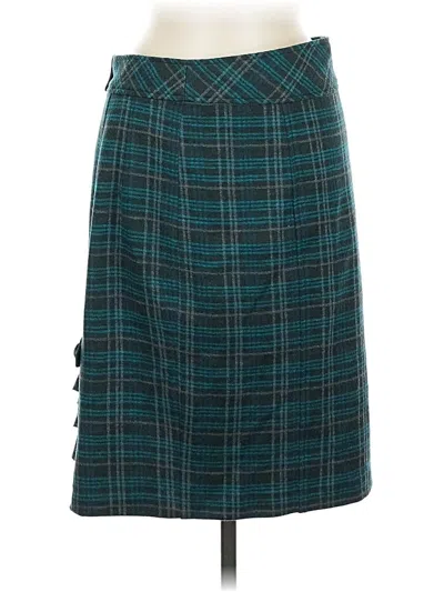 Pre-owned Nanette Lepore Wool Skirt In Blue