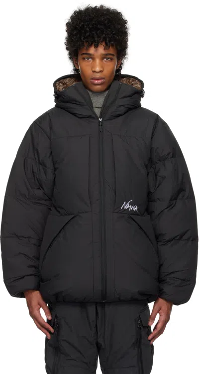Nanga Black Northern Lights Down Jacket In Blk