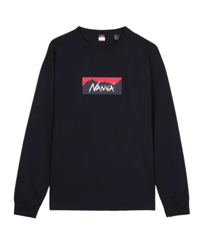 Nanga Box Logo Long-sleeve T-shirt In Multi