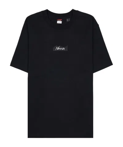 Nanga Crew Neck T-shirt In Black
