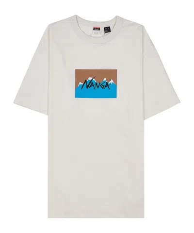Nanga Crew Neck T-shirt In Neutral