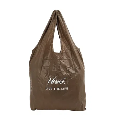 Nanga Foldable Handbag In Brown