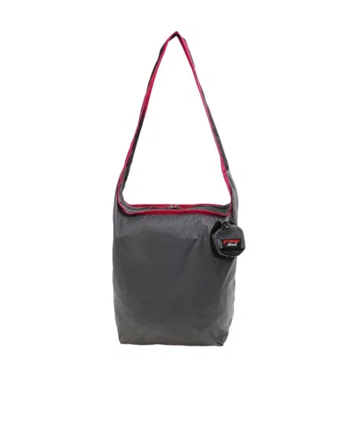Nanga Foldable Shoulder Bag In Gray