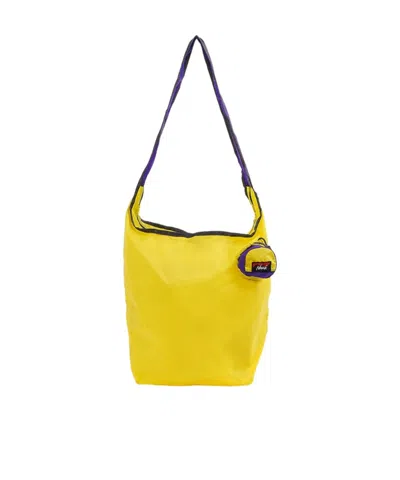 Nanga Foldable Shoulder Bag In Yellow