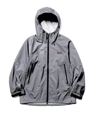 Nanga Hooded Casual Jacket In Gray