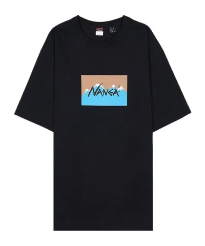 Nanga Men's Hybrid Logo T-shirt In Black